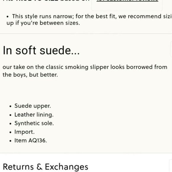 J.Crew Cecile Smoking Slippers in Suede, sz 8.5 - Picture 16 of 16